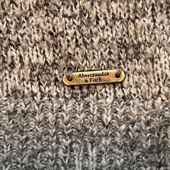 Y2K Cozy Christmas Abercrombie & Fitch Sweater w/Boston Terrier pic, Women's XS - Picture 3 of 6